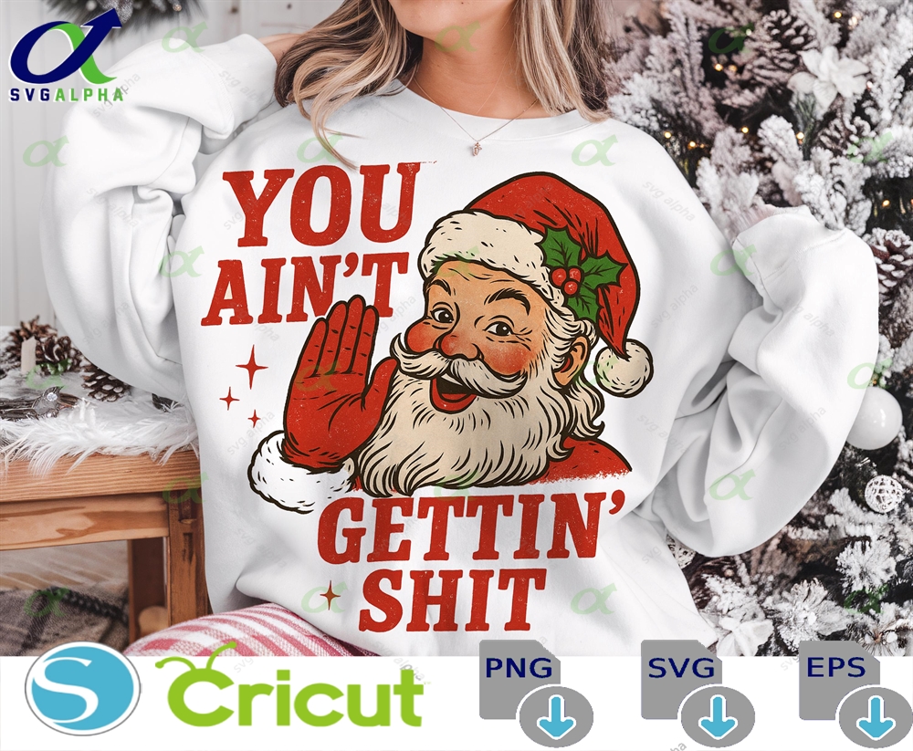 Funny Sarcastic Santa Png Adult Humor Christmas Design Svglapha